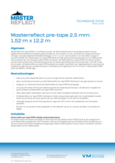 Masterreflect pre-tape 2,5mm - TF